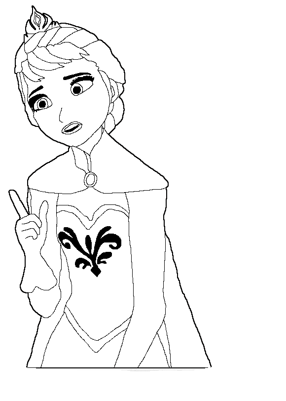 desenhos de frozen para colorir