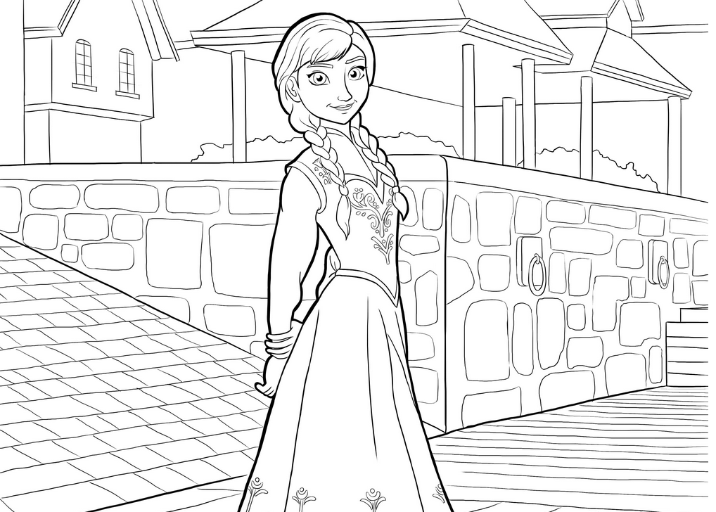 desenhos frozen para imprimir