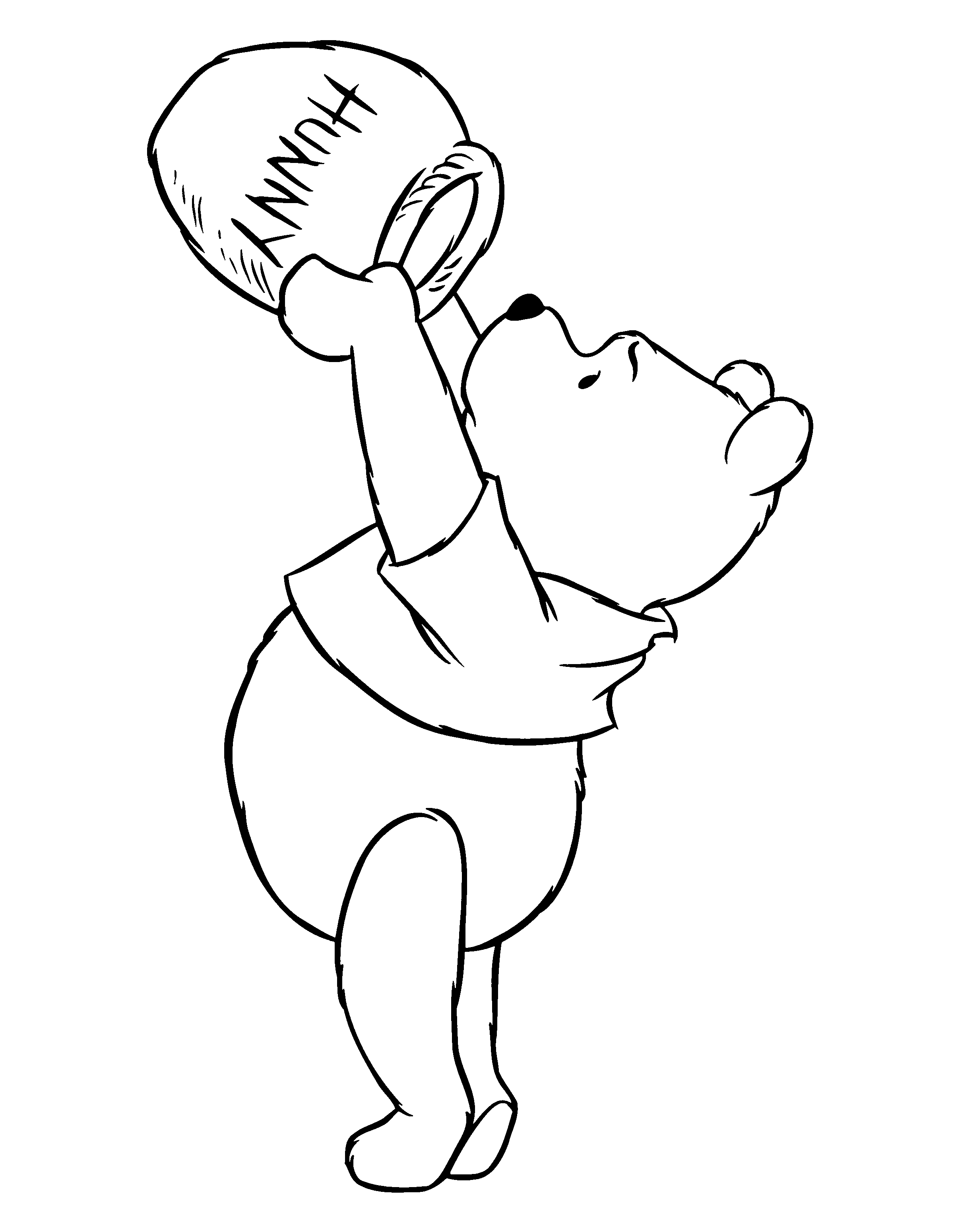 colorir pooh