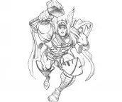 desenhar Thor