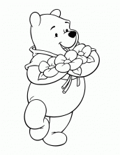 desenho para colorir winnie the pooh
