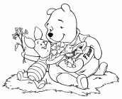 desenhos do pooh para pintar