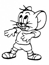 desenhos para colorir do tom e jerry