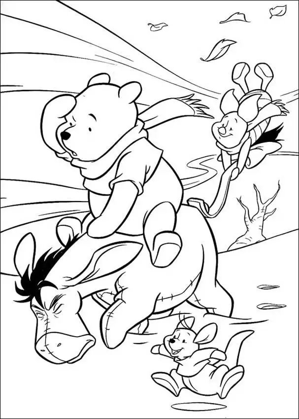 desenhos para colorir do ursinho winnie the pooh