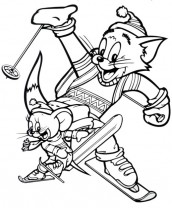 desenhos para colorir tom e jerry