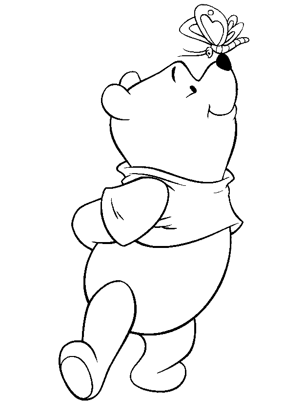 desenhos para colorir winnie the pooh