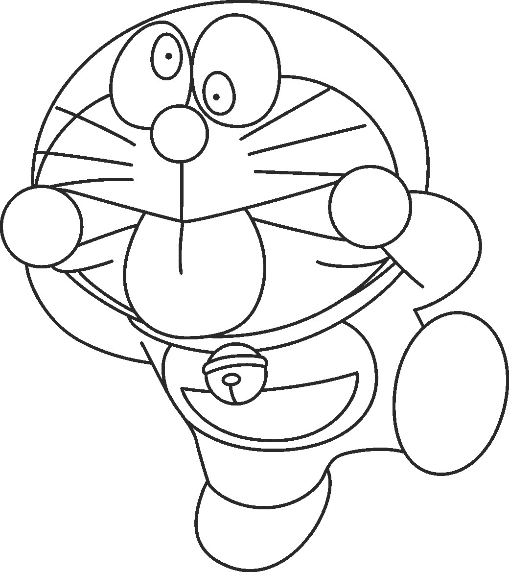 doraemon desenhos para pintar