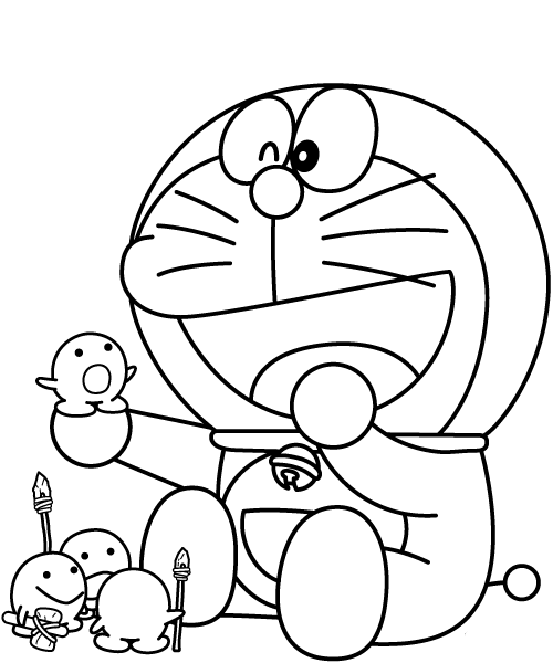 doraemon imagens para colorir e imprimir