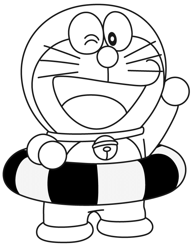 doraemon imagens para pintar e colorir