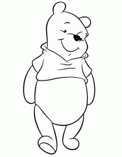 imagens do pooh para colorir