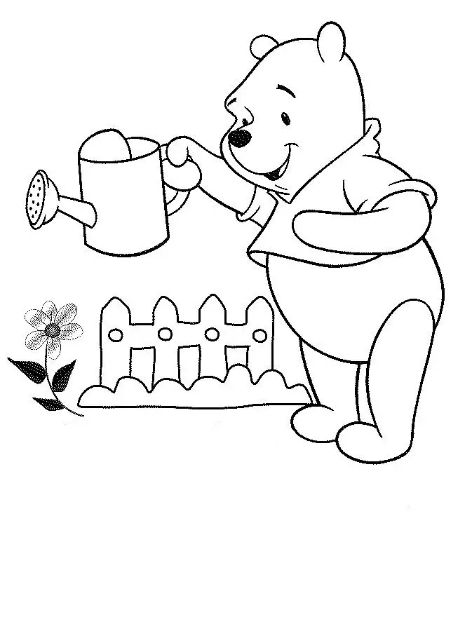 imagens do winnie the pooh para colorir e imprimir