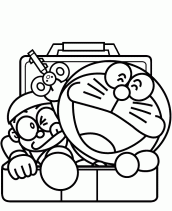 jogos doraemon para colorir