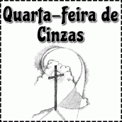 quarta feira de cinzas para colorir