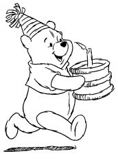 ursinho pooh para colorir