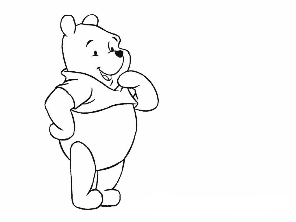 ursinho winnie the pooh para pintar