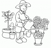 jardineiro para pintar