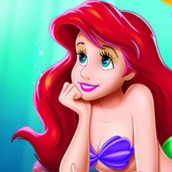 ariel para colorir