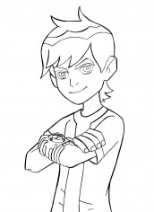 desenhos para colorir online ben10