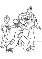 jogos para colorir do ben 10