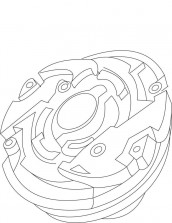 beyblade metal masters para colorir