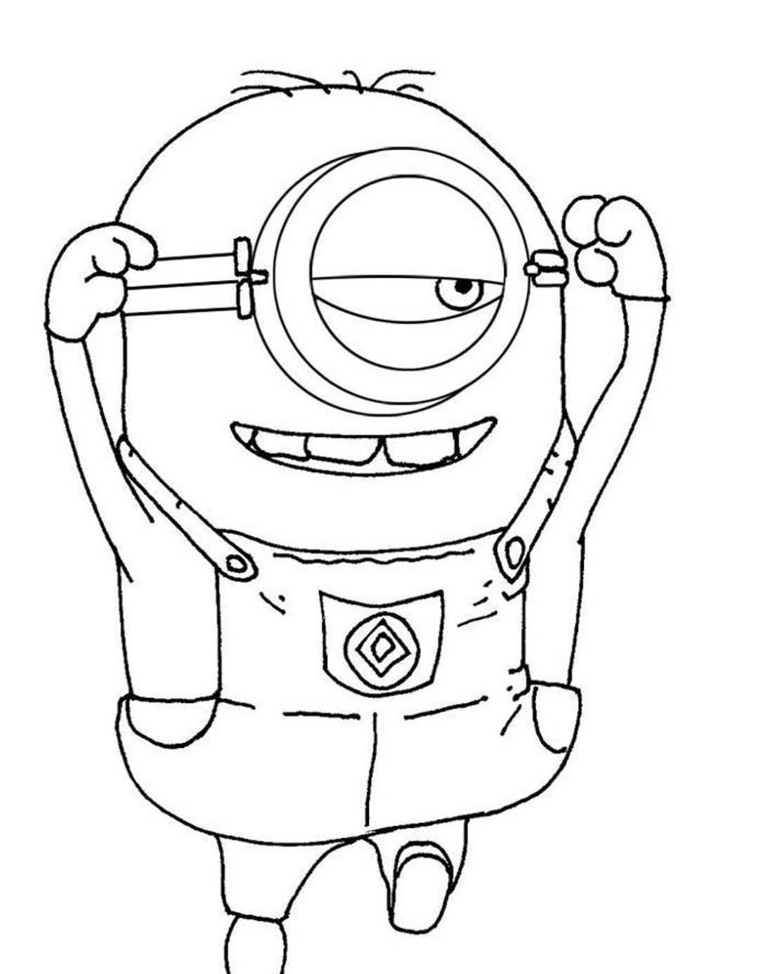 colorir minions