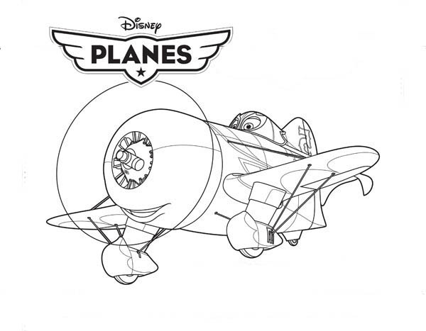 desenho de avioes disney para pintar