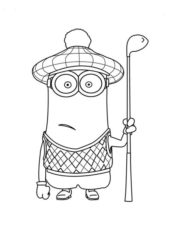 desenho do minions do meu malvado favorito para colorir