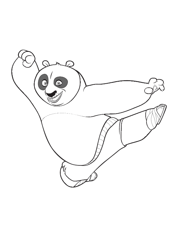 desenho do panda