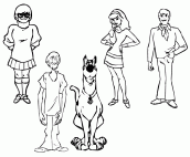 desenho do scooby doo para pintar e imprimir