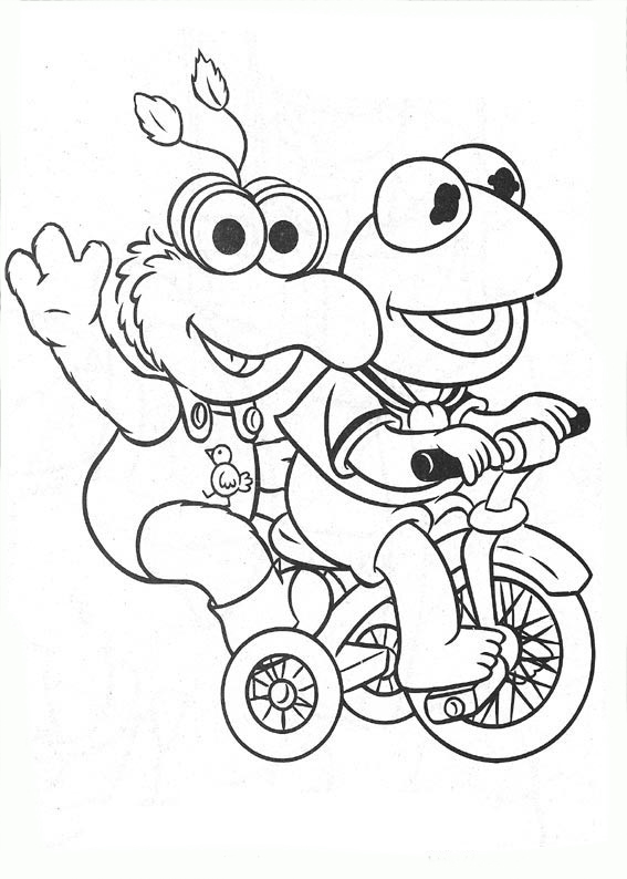 desenho dos muppets babies para imprimir