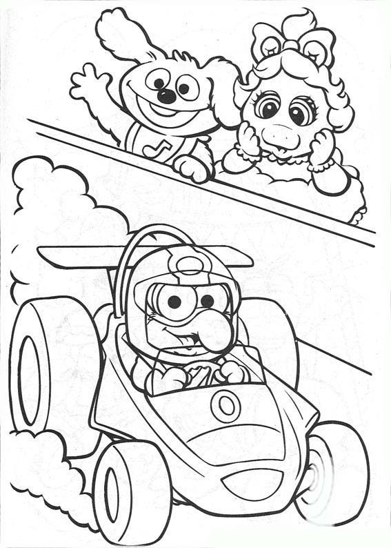 desenho dos muppets babies para pintar e imprimir