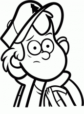 desenhos de gravity falls para imprimir