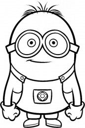 desenhos do minions para colorir