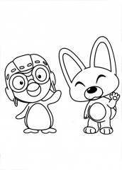 desenhos do pororo para pintar