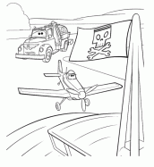 desenhos para colorir dos avioes da disney