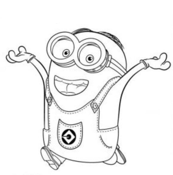 desenhos para colorir dos minions