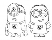 desenhos para pintar dos minions