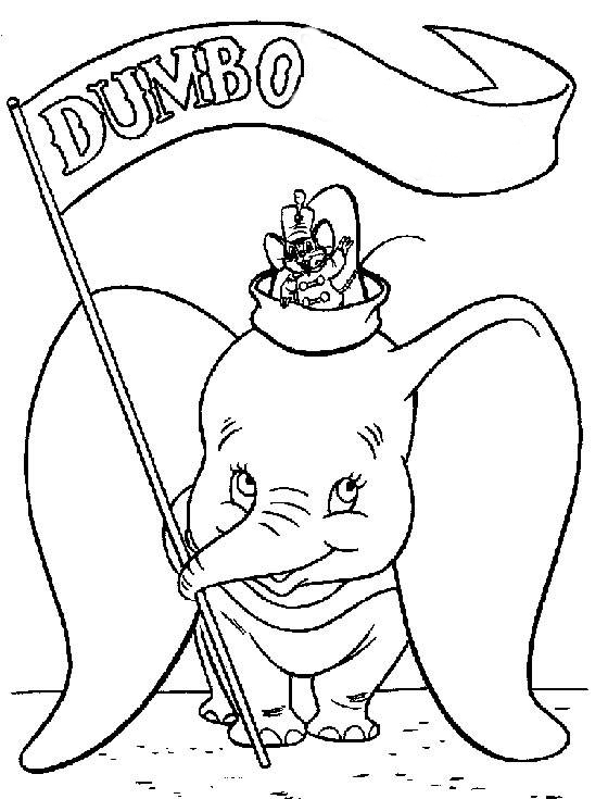 dumbo colorir