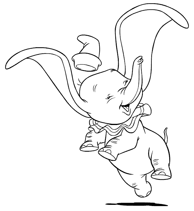 dumbo desenhos para imprimir