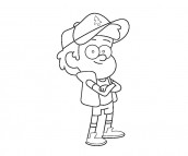 gravity falls para imprimir