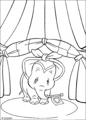 imagens de dumbo para colorir