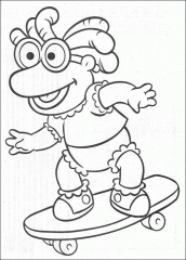 imagens dos muppets babies para colorir