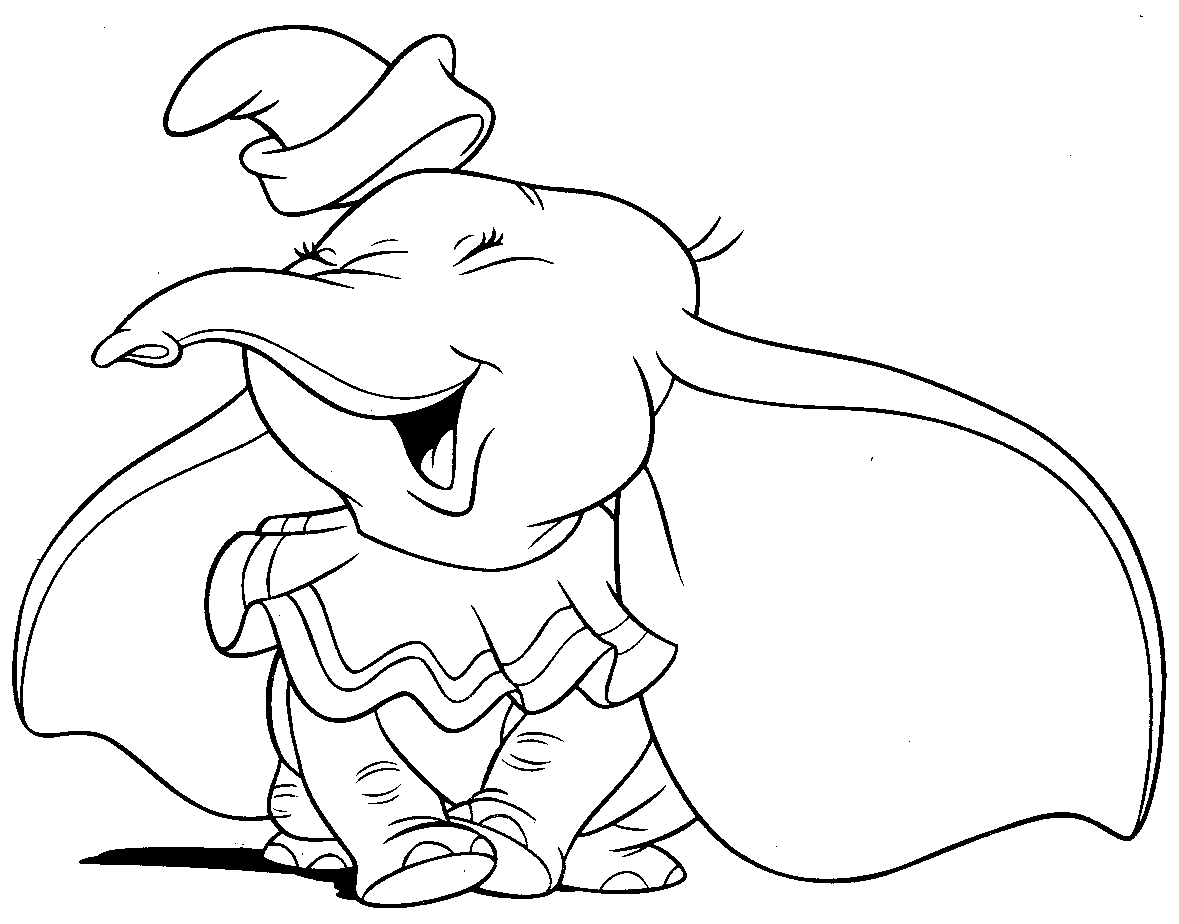 jogo do dumbo para colorir