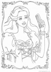 jogos de colorir barbie rapunzel