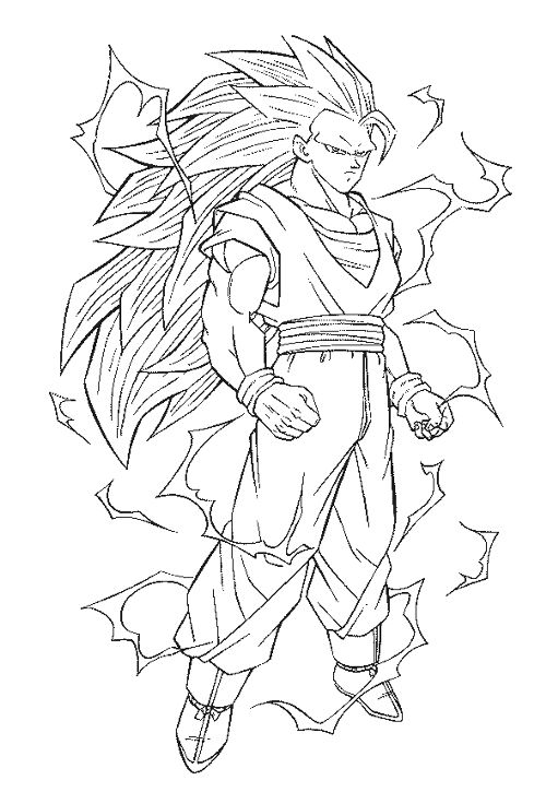 jogos de colorir o goku