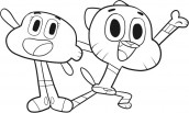 jogos do gumball gratis pintar