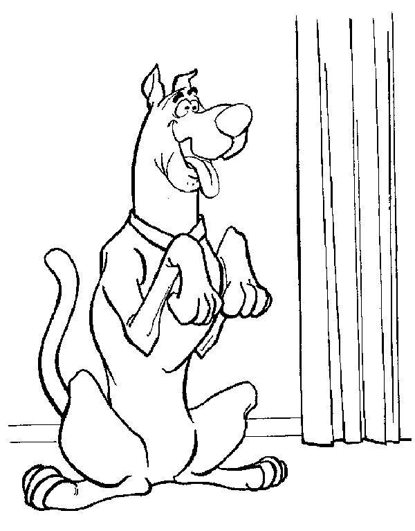 scooby desenhos para imprimir