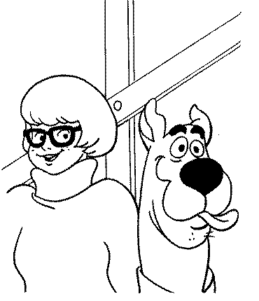 scooby desenhos para pintar