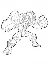 desenhos do max steel para colorir online