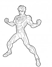 desenhos para colorir do max steel novo